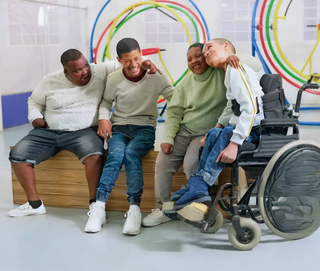 happy clients disability program -